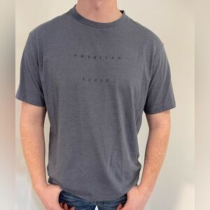 Blue American eagle Tee